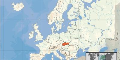 Словачка локација на мапата на светот